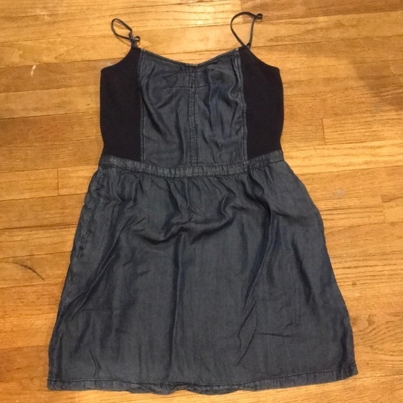 Maurices Fitted Sexy Chambray Dress - Picture 2 of 8